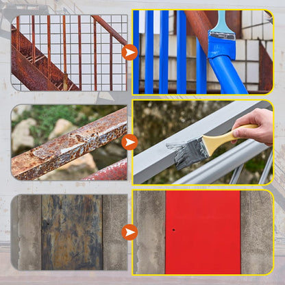 🔥⚡ BrightIronizer Anti-Rust & Waterproof Metal Paint 🎨✨ – Instantly Eliminates Rust, Seals & Protects, Indoor/Outdoor Use, Long-Lasting Finish, Easy Application