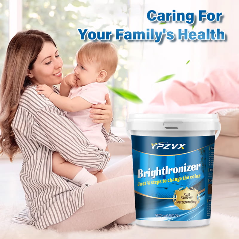 🔥⚡ BrightIronizer Anti-Rust & Waterproof Metal Paint 🎨✨ – Instantly Eliminates Rust, Seals & Protects, Indoor/Outdoor Use, Long-Lasting Finish, Easy Application