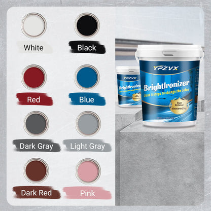 🔥⚡ BrightIronizer Anti-Rust & Waterproof Metal Paint 🎨✨ – Instantly Eliminates Rust, Seals & Protects, Indoor/Outdoor Use, Long-Lasting Finish, Easy Application