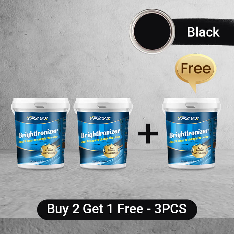 🔥⚡ BrightIronizer Anti-Rust & Waterproof Metal Paint 🎨✨ – Instantly Eliminates Rust, Seals & Protects, Indoor/Outdoor Use, Long-Lasting Finish, Easy Application