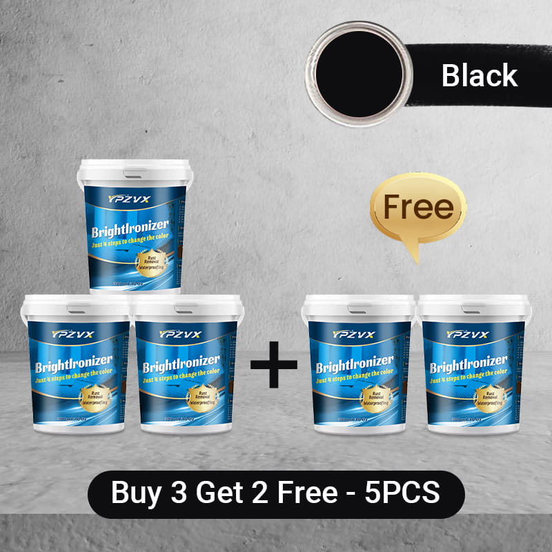🔥⚡ BrightIronizer Anti-Rust & Waterproof Metal Paint 🎨✨ – Instantly Eliminates Rust, Seals & Protects, Indoor/Outdoor Use, Long-Lasting Finish, Easy Application
