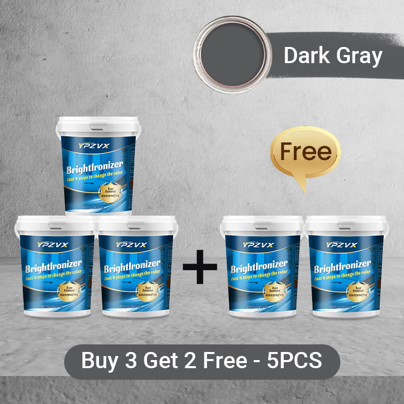🔥⚡ BrightIronizer Anti-Rust & Waterproof Metal Paint 🎨✨ – Instantly Eliminates Rust, Seals & Protects, Indoor/Outdoor Use, Long-Lasting Finish, Easy Application