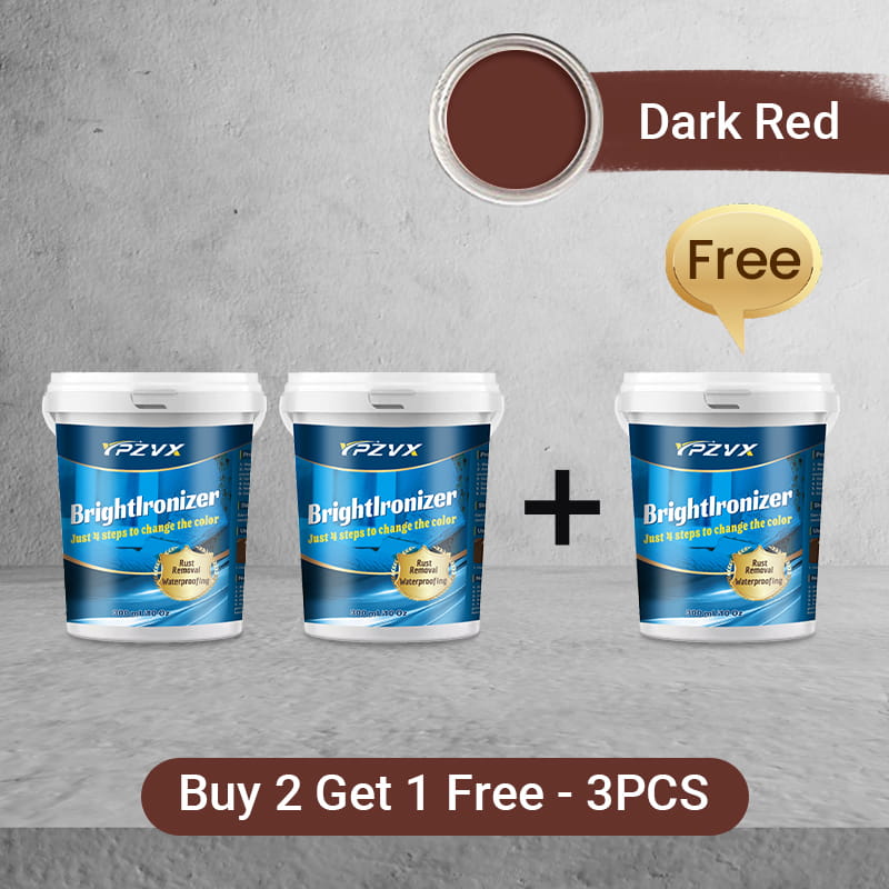 🔥⚡ BrightIronizer Anti-Rust & Waterproof Metal Paint 🎨✨ – Instantly Eliminates Rust, Seals & Protects, Indoor/Outdoor Use, Long-Lasting Finish, Easy Application