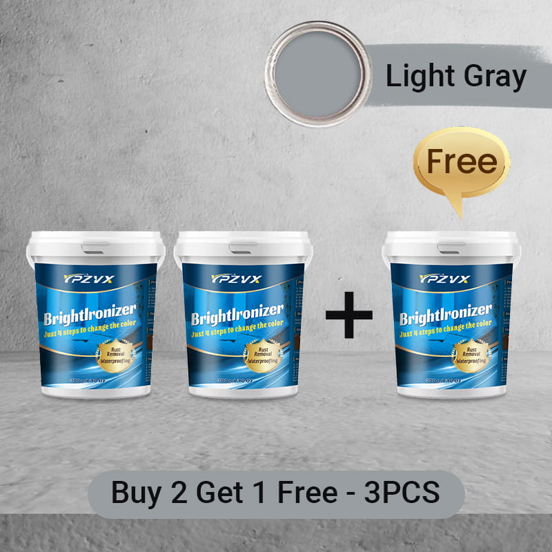 🔥⚡ BrightIronizer Anti-Rust & Waterproof Metal Paint 🎨✨ – Instantly Eliminates Rust, Seals & Protects, Indoor/Outdoor Use, Long-Lasting Finish, Easy Application