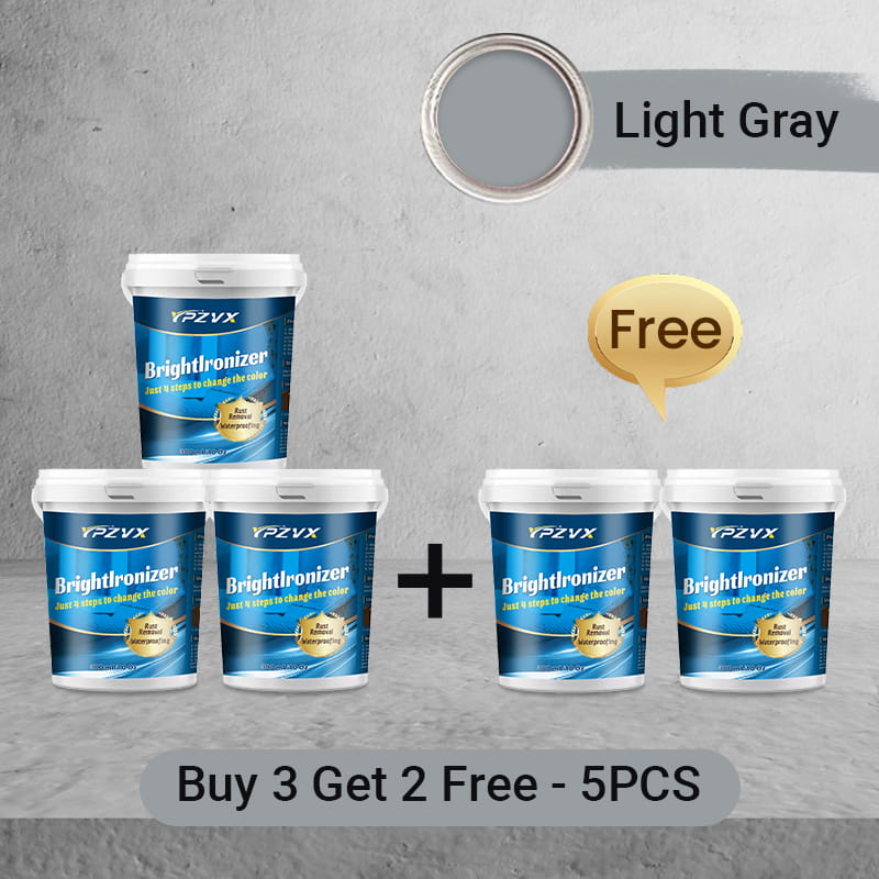 🔥⚡ BrightIronizer Anti-Rust & Waterproof Metal Paint 🎨✨ – Instantly Eliminates Rust, Seals & Protects, Indoor/Outdoor Use, Long-Lasting Finish, Easy Application