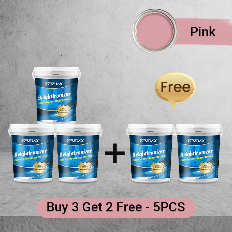 🔥⚡ BrightIronizer Anti-Rust & Waterproof Metal Paint 🎨✨ – Instantly Eliminates Rust, Seals & Protects, Indoor/Outdoor Use, Long-Lasting Finish, Easy Application