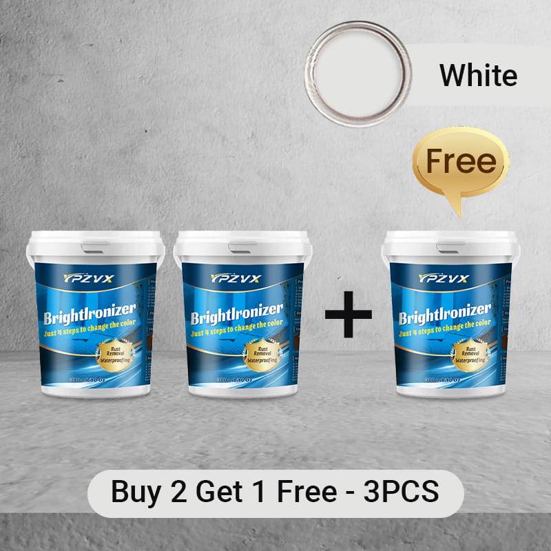 🔥⚡ BrightIronizer Anti-Rust & Waterproof Metal Paint 🎨✨ – Instantly Eliminates Rust, Seals & Protects, Indoor/Outdoor Use, Long-Lasting Finish, Easy Application