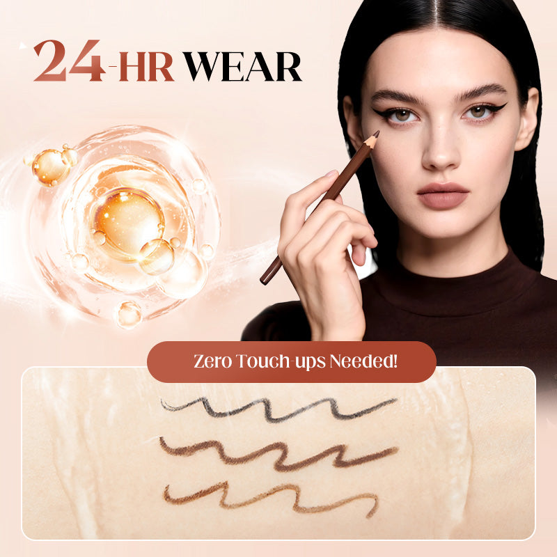 ✍️💧 24HR Waterproof Gel Eyeliner ✨⏳ 60% OFF + BUY 1 GET 1 FREE! Smudge-proof & humidity-resistant. Intense pigment, easy-glide tip. Perfect for beach days, travel, or all-day wear. Grab it!