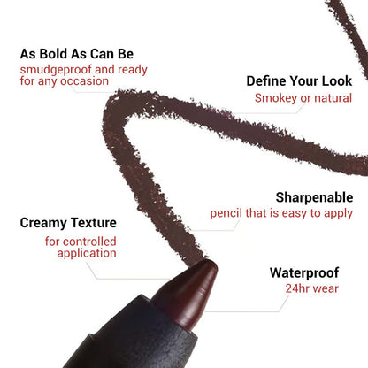 ✍️💧 24HR Waterproof Gel Eyeliner ✨⏳ 60% OFF + BUY 1 GET 1 FREE! Smudge-proof & humidity-resistant. Intense pigment, easy-glide tip. Perfect for beach days, travel, or all-day wear. Grab it!