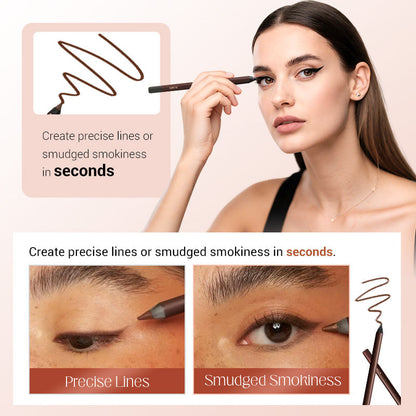 ✍️💧 24HR Waterproof Gel Eyeliner ✨⏳ 60% OFF + BUY 1 GET 1 FREE! Smudge-proof & humidity-resistant. Intense pigment, easy-glide tip. Perfect for beach days, travel, or all-day wear. Grab it!