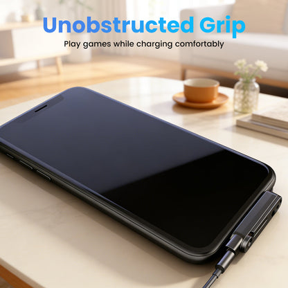 🔋⚡ 65W Fast Charging Adapter with 360° Foldable Stand 🔥📱  Ultimate 3-in-1: Charge laptop & phone simultaneously while video-calling hands-free. Compact for travel, strong grip for desk.✨
