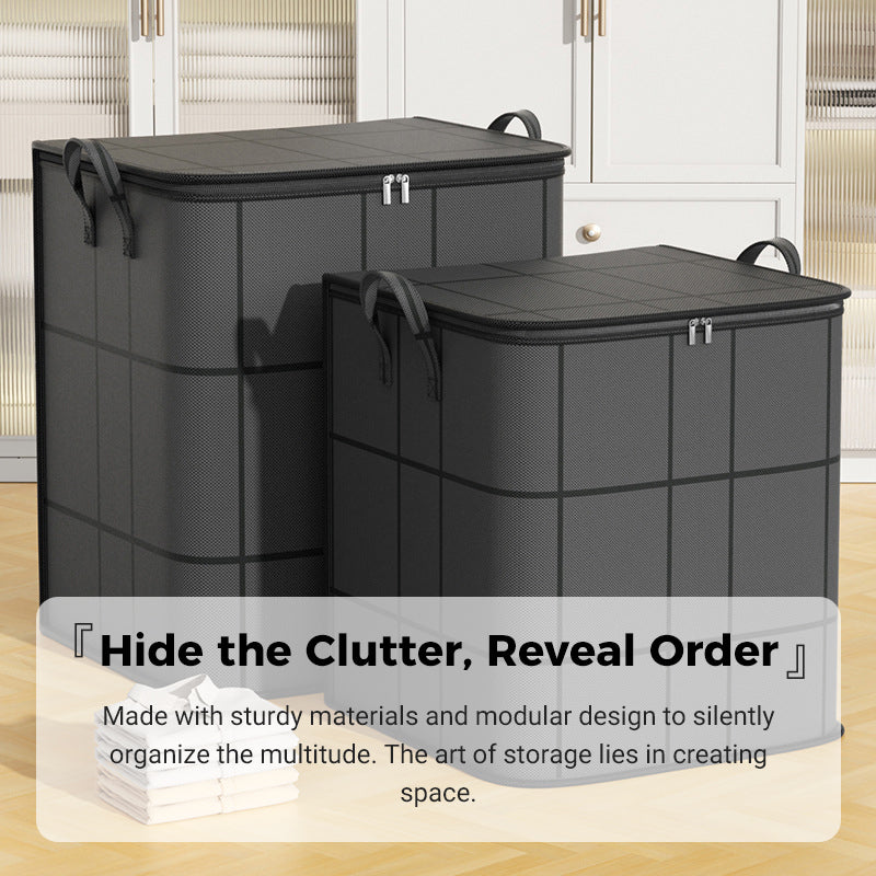 🗄️Limited Time Offer $14.99! 🛏️Large Capacity Dust-Proof Bedding Storage Bag, Heavy Duty Foldable Comforter Clothes Organizer with Handles