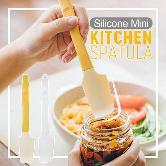 Silicone Mini Jam Spatula