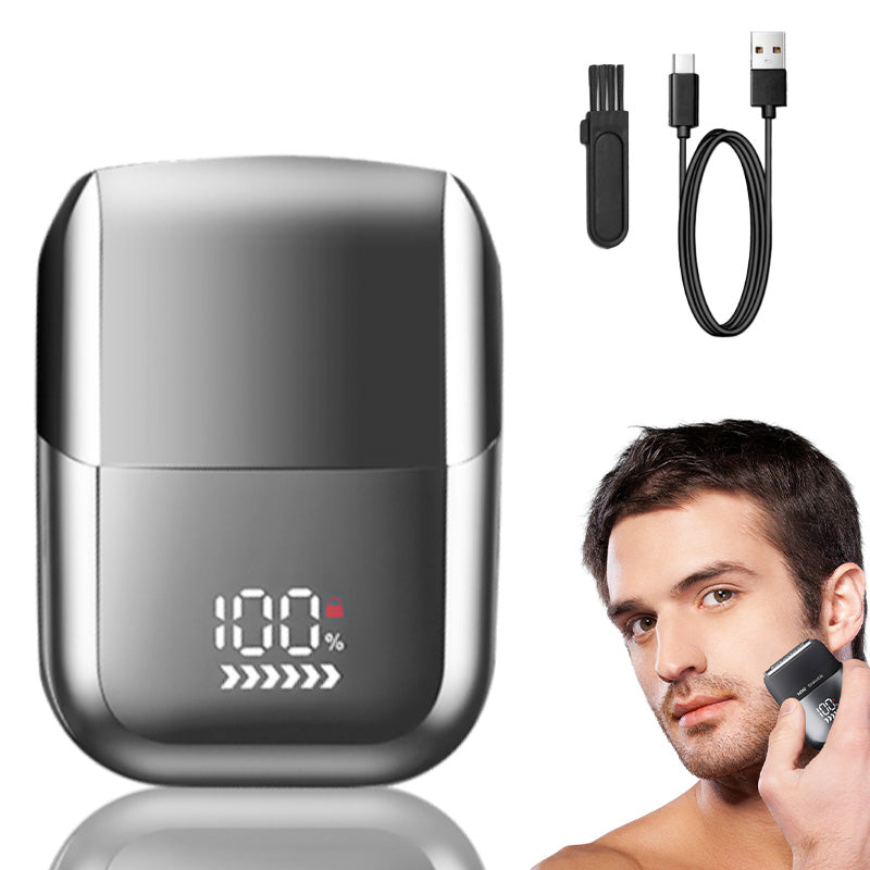 ⚡️🚗 Portable Mini Electric Shaver – Ultra-Compact & Cordless for On-the-Go Grooming ✈️🧔 50% OFF – Perfect for Car, Travel, or Quick Touch-Ups Anywhere.