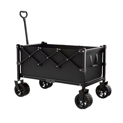 🚚🏕️ LIMITED-TIME 49% OFF! Heavy-Duty Collapsible Wagon Cart – 130L Capacity, 80kg Load & All-Terrain Wheels