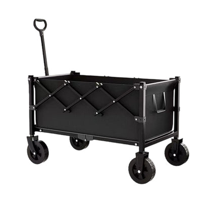 🚚🏕️ LIMITED-TIME 49% OFF! Heavy-Duty Collapsible Wagon Cart – 130L Capacity, 80kg Load & All-Terrain Wheels