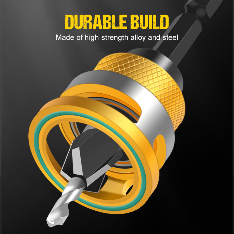 📢📢50% OFF !!!⏰4PCS Wood Countersink Drill Bit Set with Depth Stop