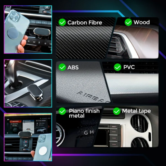 ⏳Time-Limited Special⏰Ultra-strong magnetic flexible car phone holder