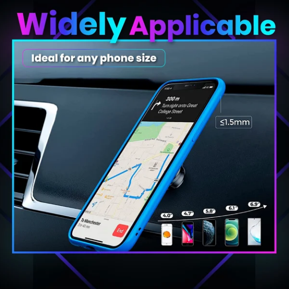 ⏳Time-Limited Special⏰Ultra-strong magnetic flexible car phone holder