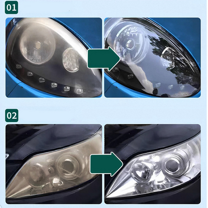 🚗 50% OFF NOW! 💡 Professional Car Headlight Repair & Polishing Kit – Removes Yellowing, Restores Clarity & Easy Application ✨