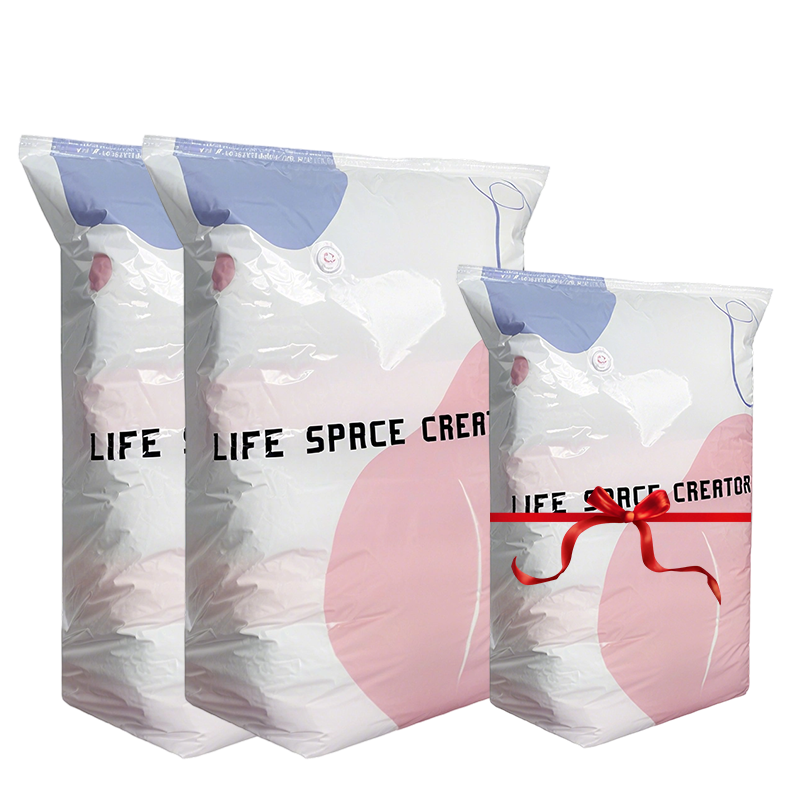 🔥💨 50% OFF! 🧳 No-Pump Vacuum Storage Bags – 3 Second Compression, 80% Space Saved, Air Valve Design – PA+PE Anti-Mould & Moisture Proof – for Clothes, Bedding, Travel – Extra Large Sizes