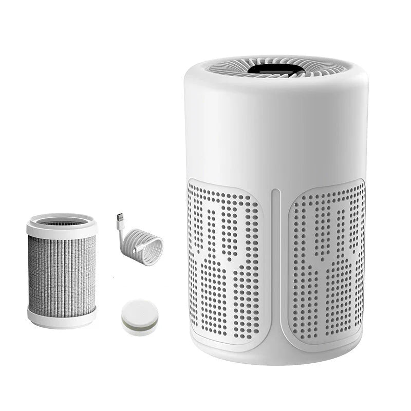 🔥40% OFF! 🌬️ Compact Home Air Purifier – Quiet, Energy-Efficient & Perfect for Allergies, Dust & Pet Hair 🏠✨
