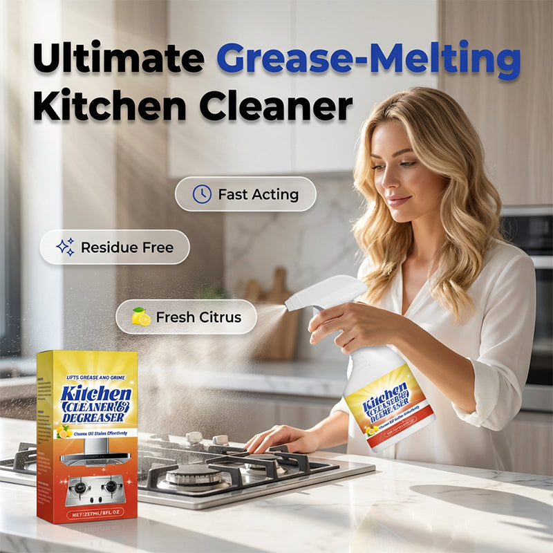 Powerful Kitchen Cleaner & Degreaser Spray