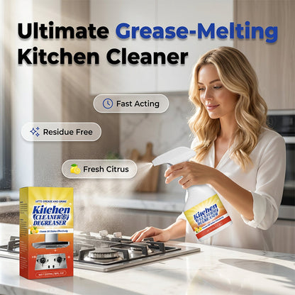 Powerful Kitchen Cleaner & Degreaser Spray