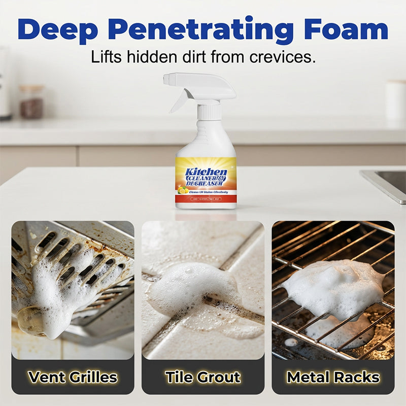 Powerful Kitchen Cleaner & Degreaser Spray