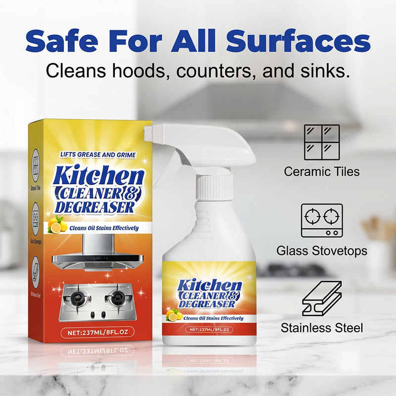 Powerful Kitchen Cleaner & Degreaser Spray