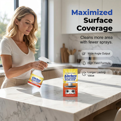 Powerful Kitchen Cleaner & Degreaser Spray