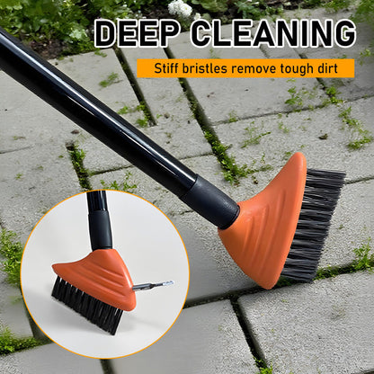 🌿50% OFF NOW!🧹 3-in-1 Weeding Wire Brush Tools Set – Durable Steel Brushes, Ergonomic Handle & Perfect for Patios, Driveways & Garden Paths 🏡