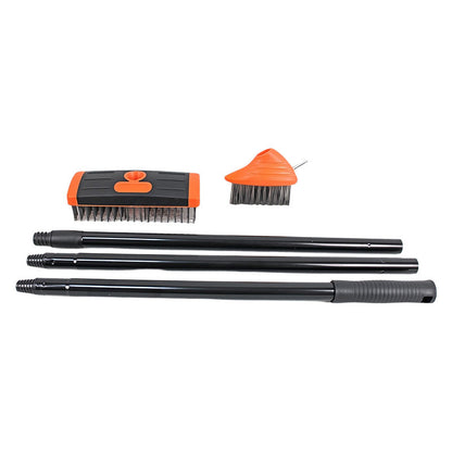🌿50% OFF NOW!🧹 3-in-1 Weeding Wire Brush Tools Set – Durable Steel Brushes, Ergonomic Handle & Perfect for Patios, Driveways & Garden Paths 🏡