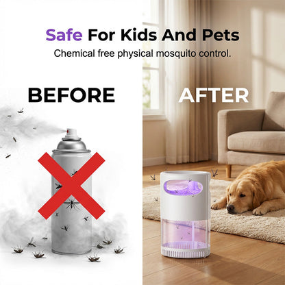 🥳2026 ON OFFER🥳💞30% OFF! 🦟🔇UV mosquito trap – USB-powered, chemical-free, ultra-quiet. For a peaceful night’s sleep. 🌙✨