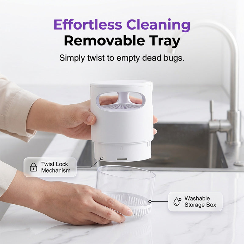 🥳2026 ON OFFER🥳💞30% OFF! 🦟🔇UV mosquito trap – USB-powered, chemical-free, ultra-quiet. For a peaceful night’s sleep. 🌙✨
