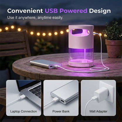 🥳2026 ON OFFER🥳💞30% OFF! 🦟🔇UV mosquito trap – USB-powered, chemical-free, ultra-quiet. For a peaceful night’s sleep. 🌙✨