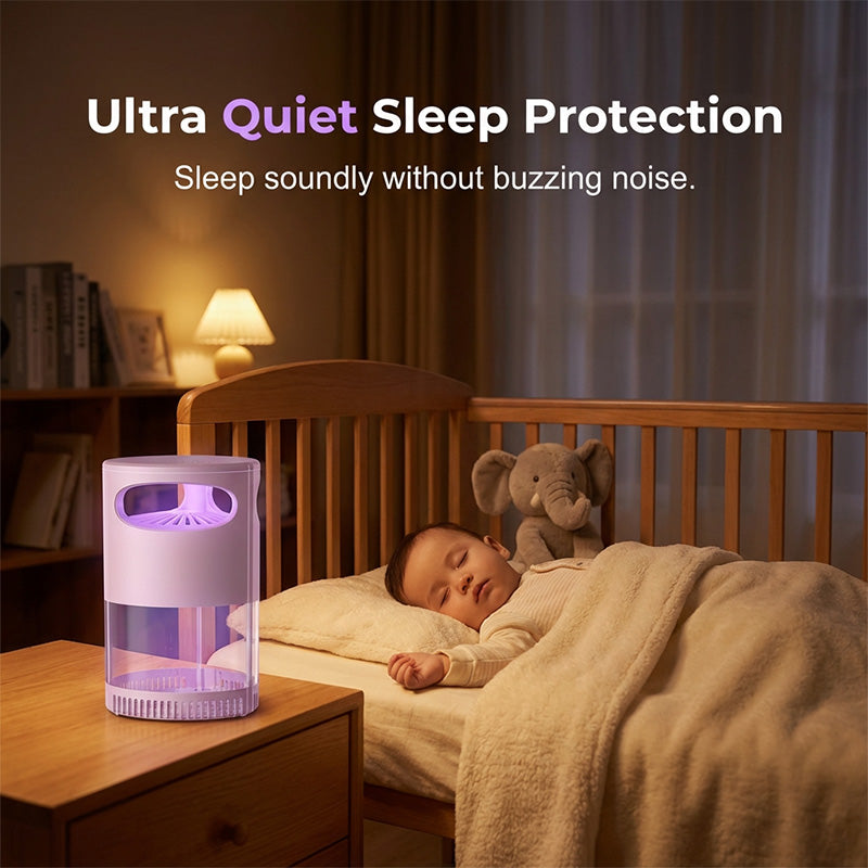 🥳2026 ON OFFER🥳💞30% OFF! 🦟🔇UV mosquito trap – USB-powered, chemical-free, ultra-quiet. For a peaceful night’s sleep. 🌙✨