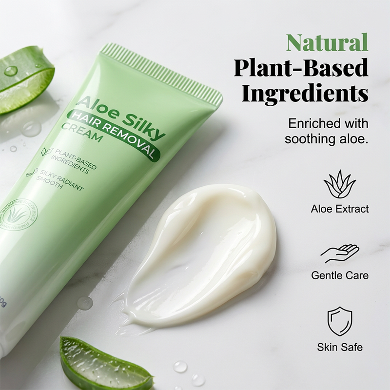 💖2026 Hot Sale💖Gentle Aloe Vera Hair Removal Cream