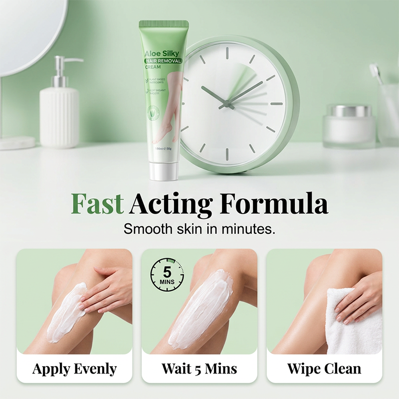 💖2026 Hot Sale💖Gentle Aloe Vera Hair Removal Cream