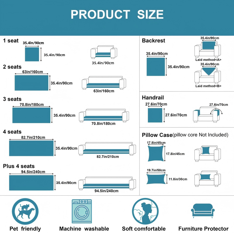 Thickened Non-Slip Washable Sofa Cover
