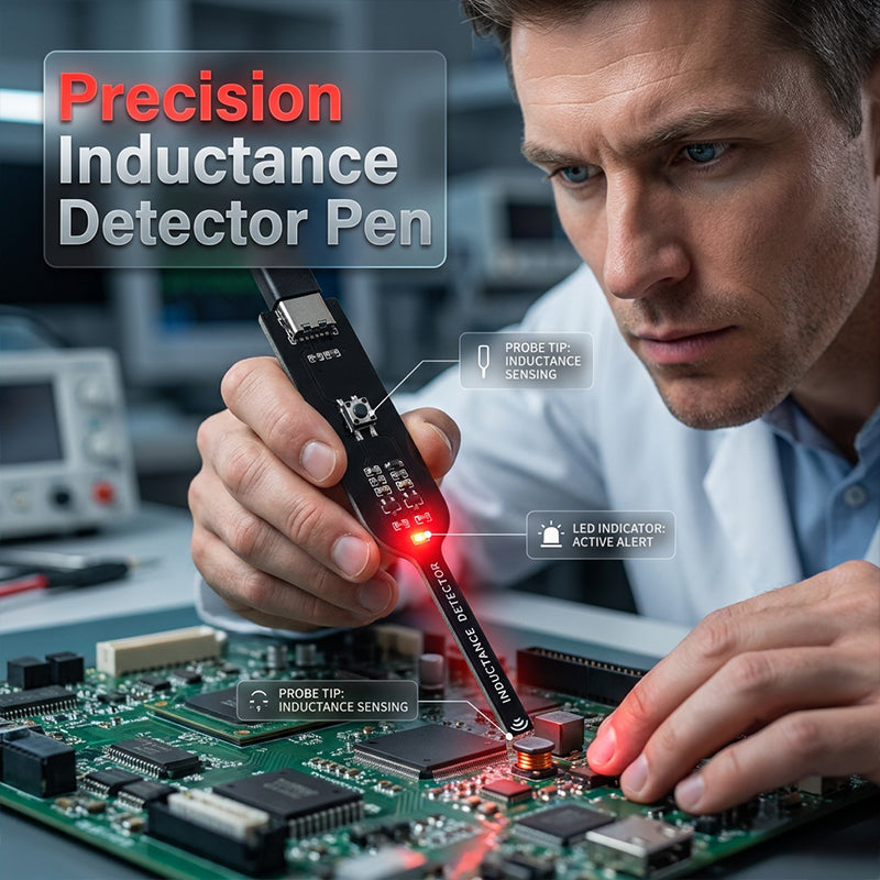 🔍 USB-C Inductance Detector Pen ✅ Fast Fault Detection & LED Indicator | Easy Mainboard Testing ⚡