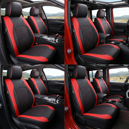 ⏳Time-Limited Special⏰9-Piece Universal Fit Leather Car Seat Cover Set