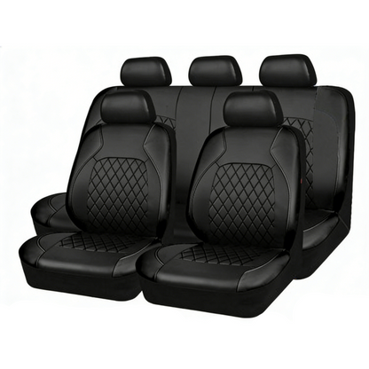 ⏳Time-Limited Special⏰9-Piece Universal Fit Leather Car Seat Cover Set