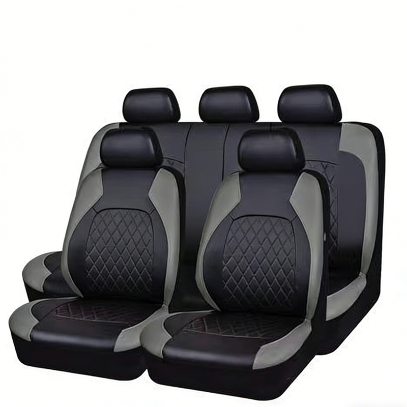 ⏳Time-Limited Special⏰9-Piece Universal Fit Leather Car Seat Cover Set
