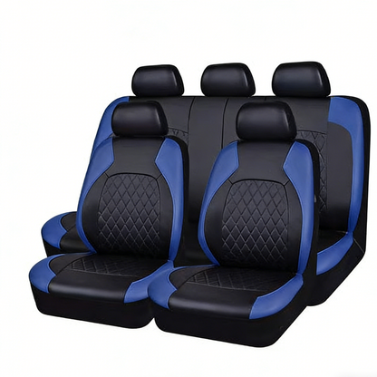 ⏳Time-Limited Special⏰9-Piece Universal Fit Leather Car Seat Cover Set