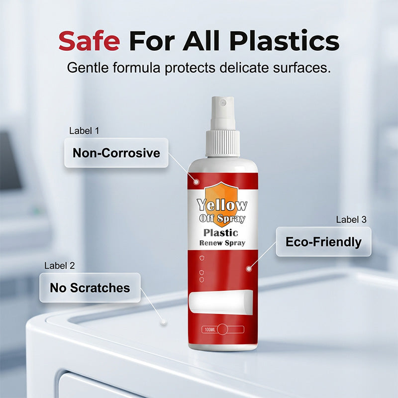 ✨ Plastic Renew Yellow-Off Spray – Restore Yellowed Plastic In Seconds! ✨
