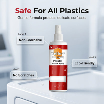 ✨ Plastic Renew Yellow-Off Spray – Restore Yellowed Plastic In Seconds! ✨