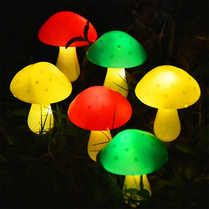 Waterproof Solar Mushroom Light
