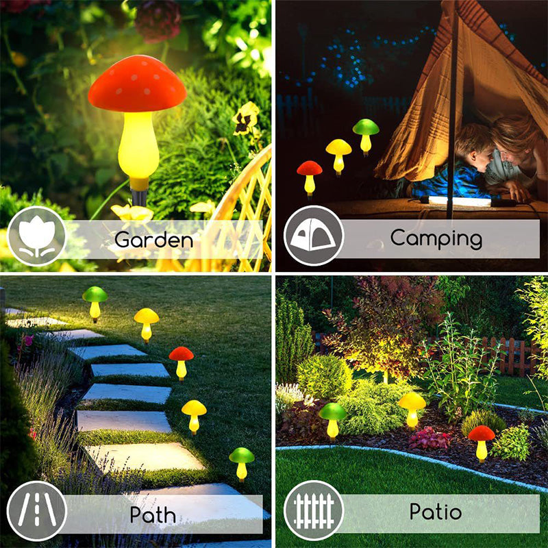 Waterproof Solar Mushroom Light