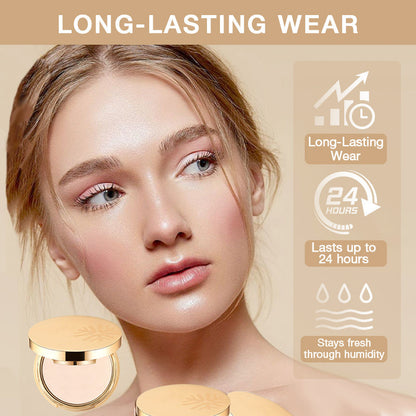 🔥BUY 1 GET 1 FREE⚡Waterproof Setting Matte Powder Compact